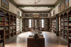 Well-stocked Library at Learn Nepal Academy